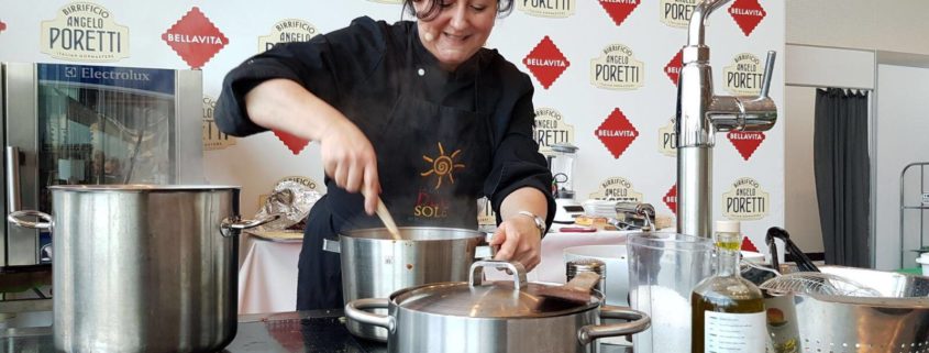 Nicoletta Tavella cooking