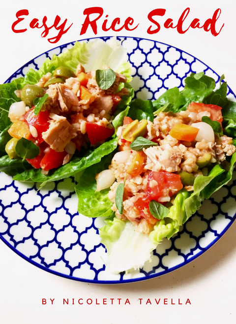Easy rice salad