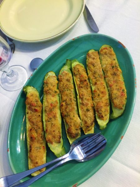 stuffed courgettes gevulde courgettes