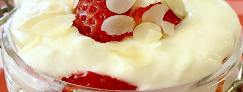 strawberry and limoncello tiramisù