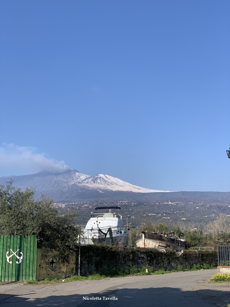 Etna seen from Giarre
