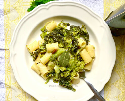 pasta with cime di rapa