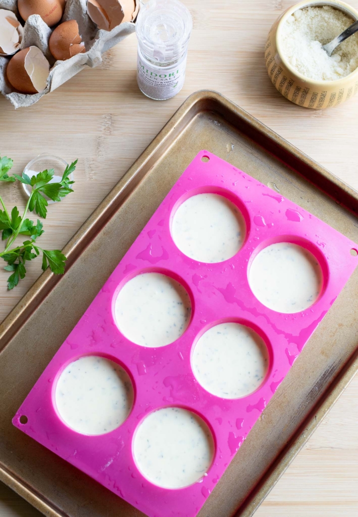 baked ricotta with herbs