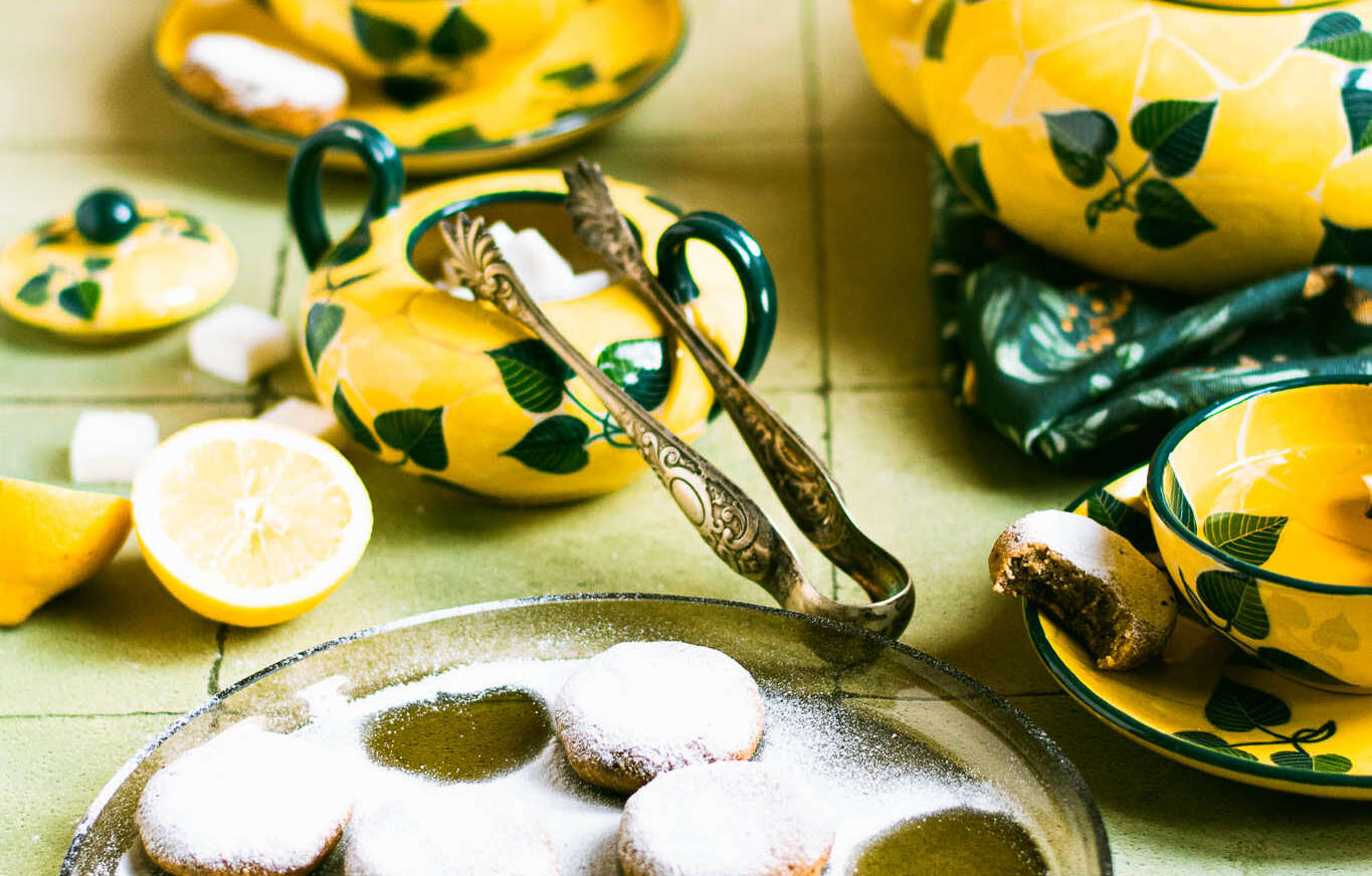 Hazelnoot- en amandelkoekjes
