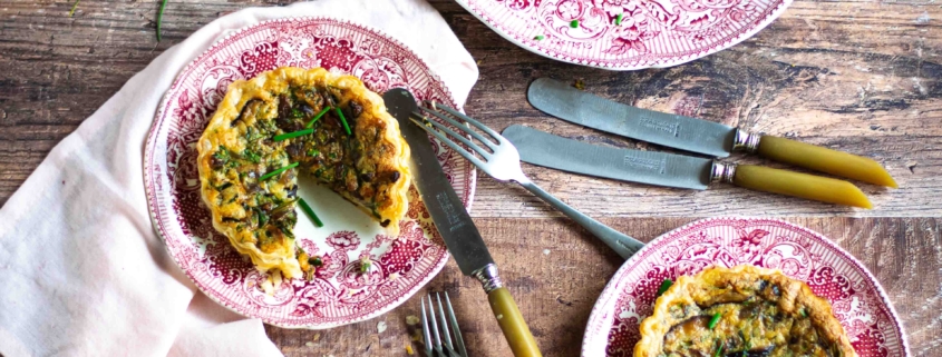 mushroom tartlets