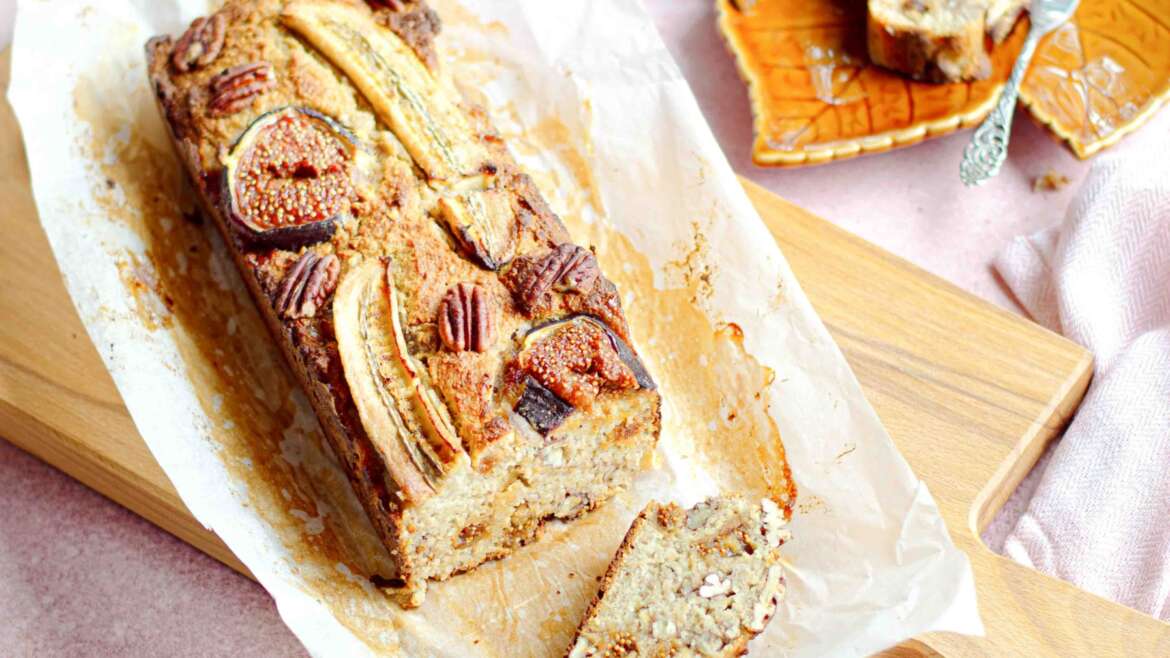 Banana bread (glutenvrij en suikervrij)