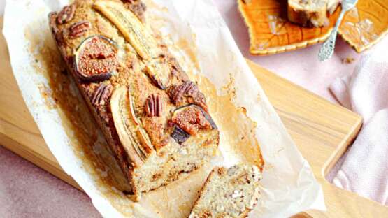 Banana bread (glutenvrij en suikervrij)