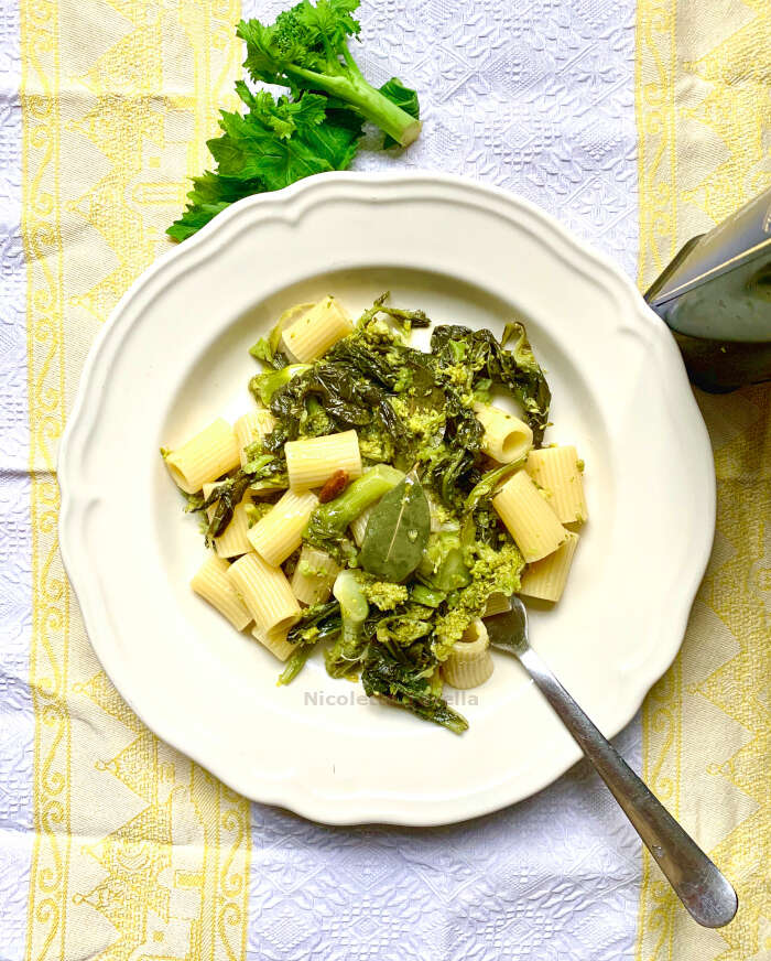 Pasta met cime di rapa uit Puglia